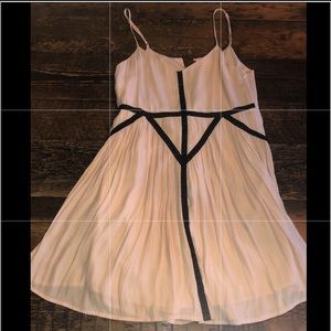 Cream/Baby Pink Mini Dress